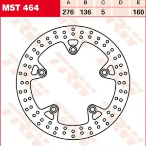 Mega-Angebot BMW R1200 GS Bremsscheibe hinten